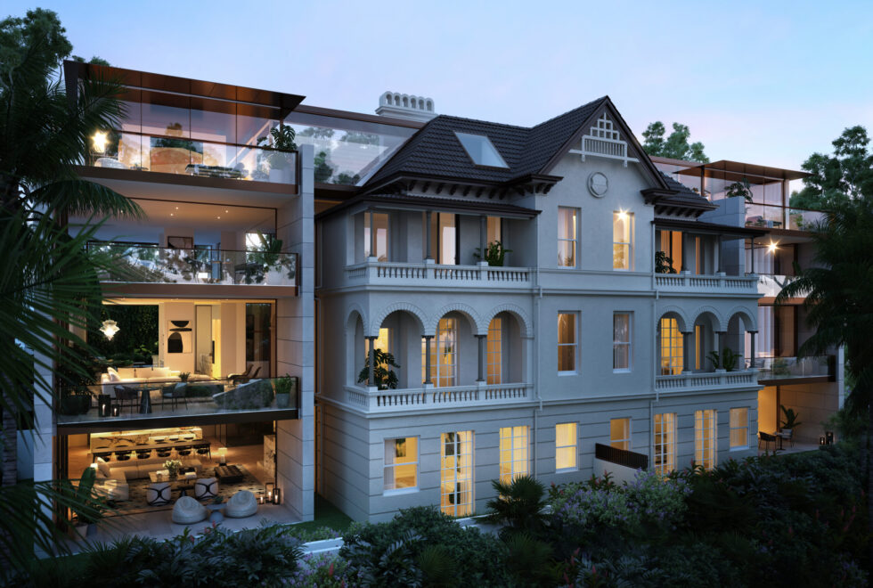 4132_Hillcrest_Ext_Back_Facade_Dusk_TG